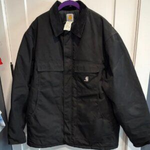 Carhartt Men's Arctic Extremes Warm Black Jacket EUC